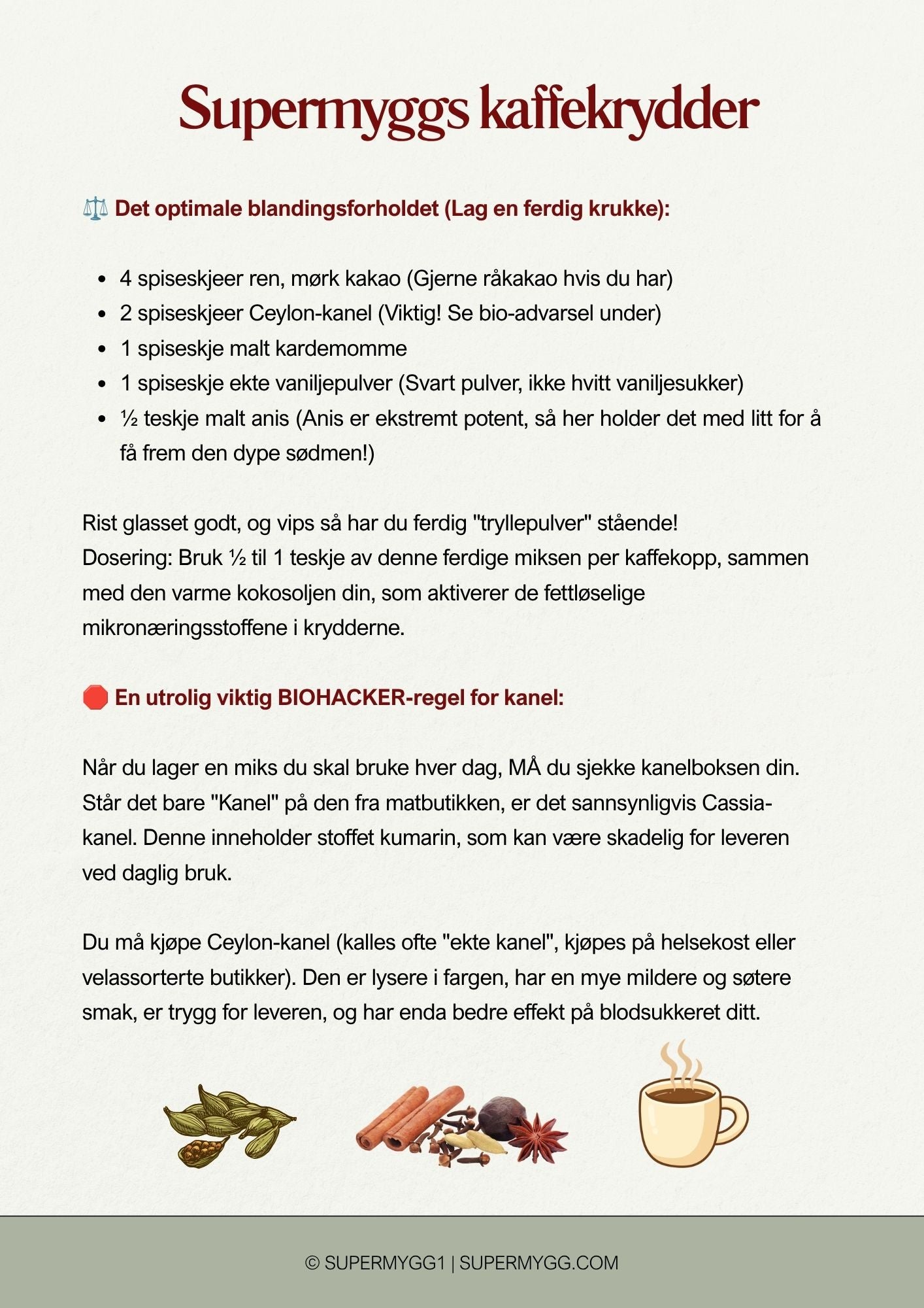 📘 Den Biologiske Drikkeguiden